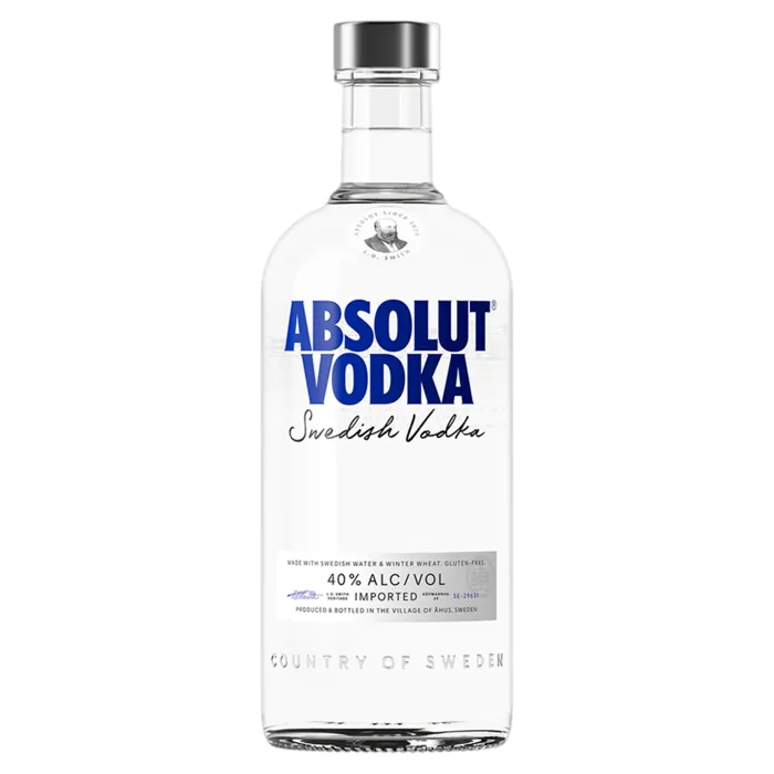 Vodka Destilada Absolut Garrafa 750ml
