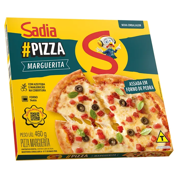 Pizza Marguerita Sadia Caixa 460g