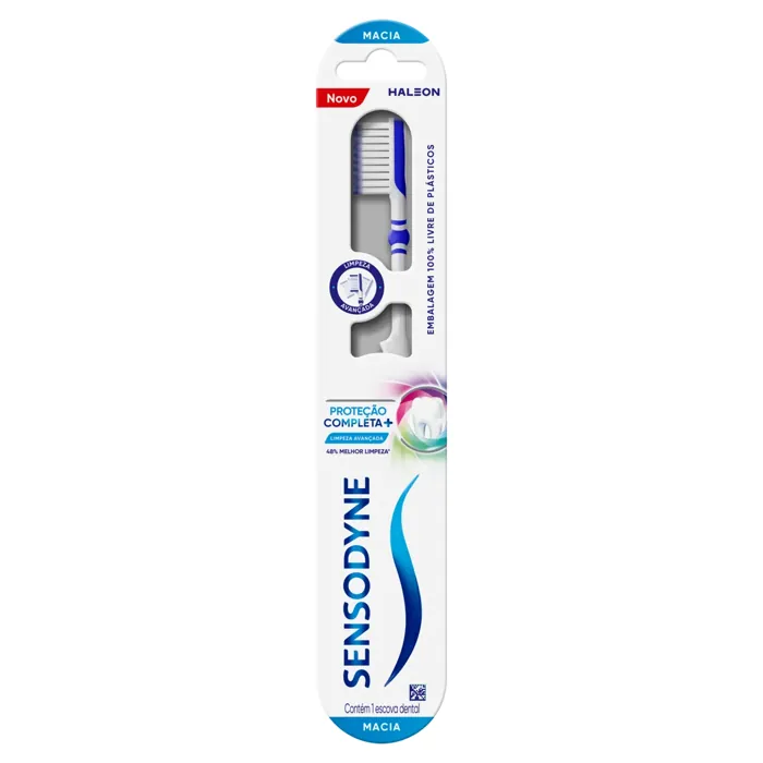 Escova Dental Macia Sensodyne Proteção Completa+