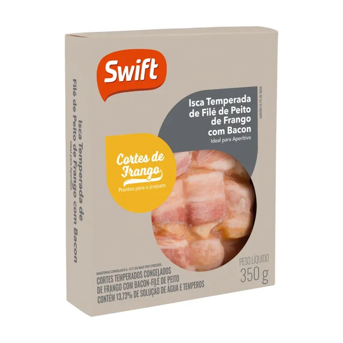 Filé Frango Aperitivo Bacon Swift 350G