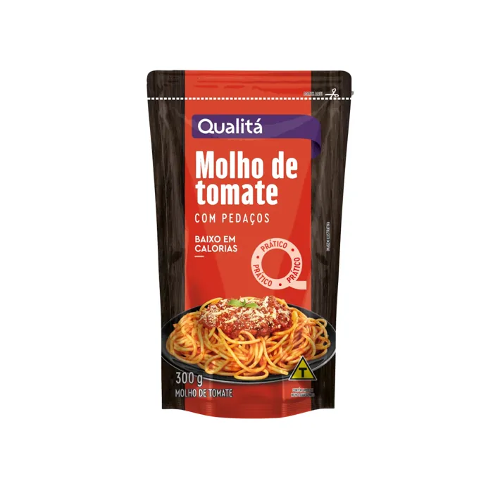 Molho de Tomate Refogado Qualitá Sachê 300g
