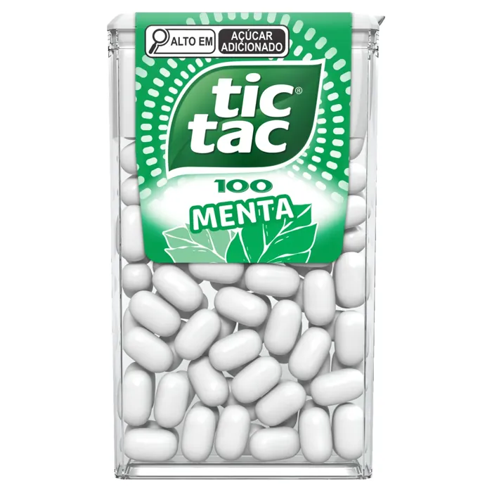 Pastilha Menta Tic Tac Caixa 49g