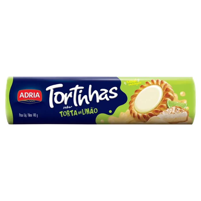 Biscoito ADRIA Tortinhas Torta De Limão 140g