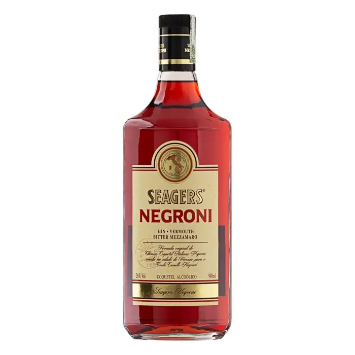 Coquetel Alcoólico Negroni Seagers Garrafa 980ml