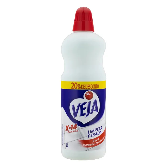 Limpador Limpeza Pesada Veja X-14 Frasco 1l