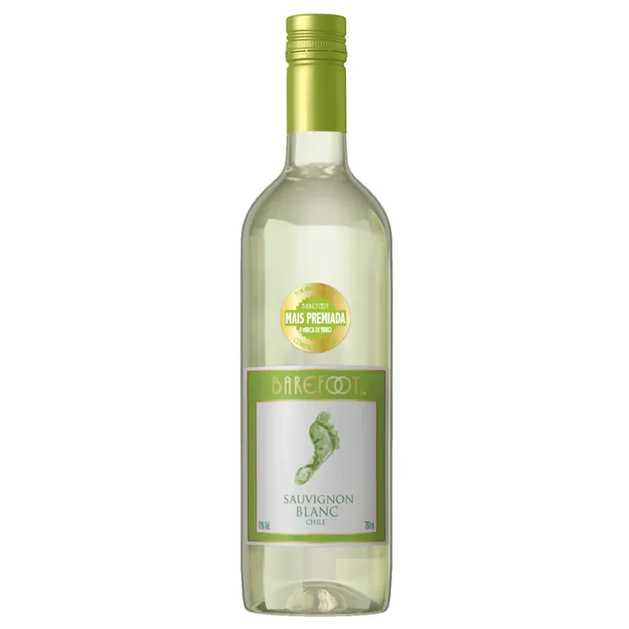 Vinho Chileno Branco BAREFOOT Sauvignon Blanc Garrafa 750ml