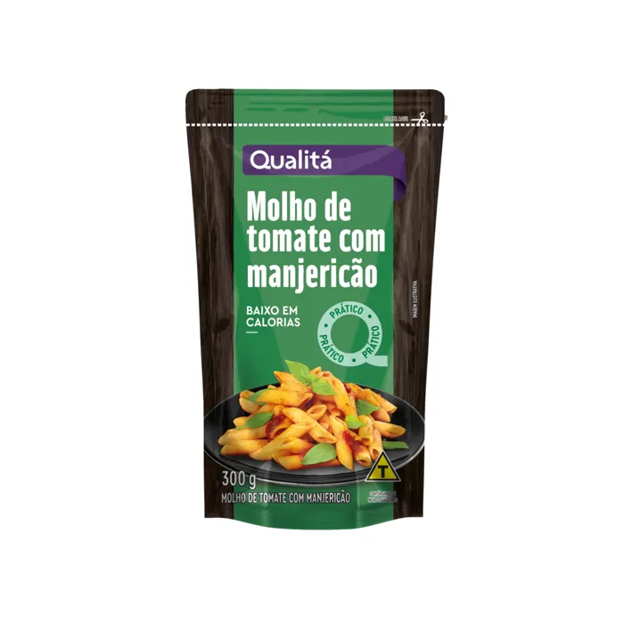 Molho de Tomate com Manjericão Qualitá Sachê 300g
