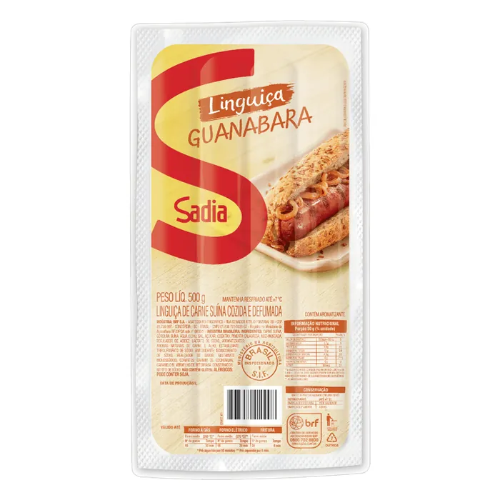 Linguiça Calabresa Sadia Guanabara 500g