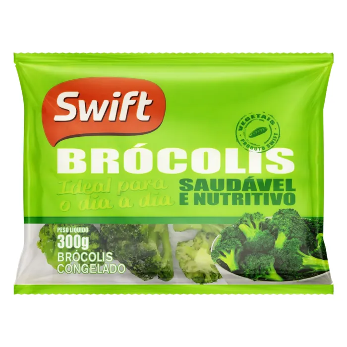 Brócolis Congelado Swift Pacote 300g