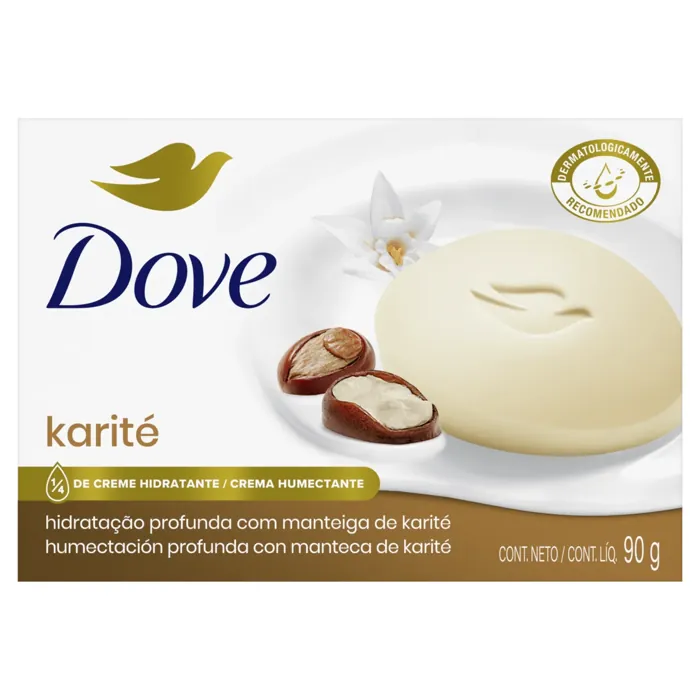 Sabonete Barra Karité Dove Caixa 90g