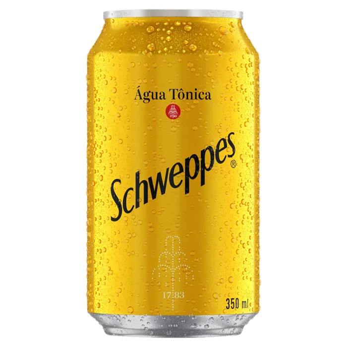 Água Tônica Schweppes Lata 350ml (GELADO)