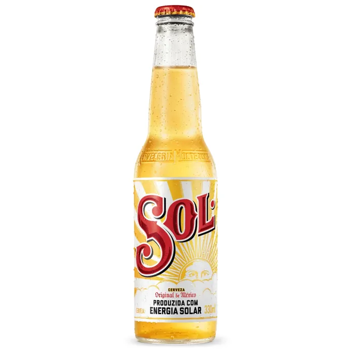 Cerveja Sol Premium Long Neck 330ml (GELADA)