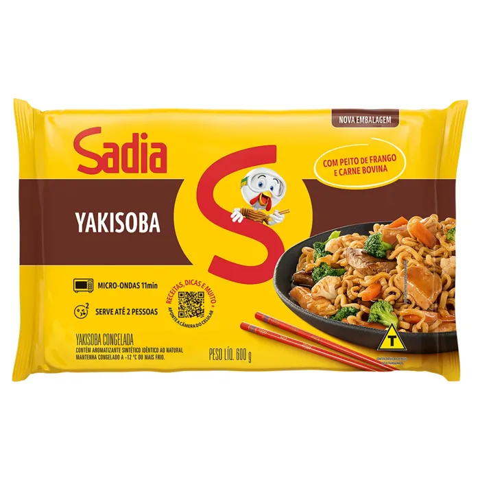 Yakissoba Sadia Pacote 600g