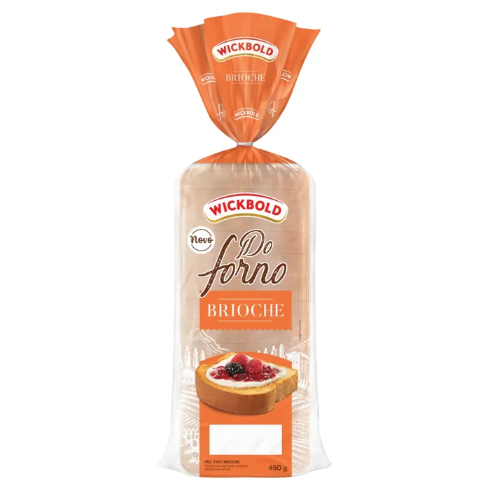 Pão Brioche Wickbold do Forno Pacote 450g