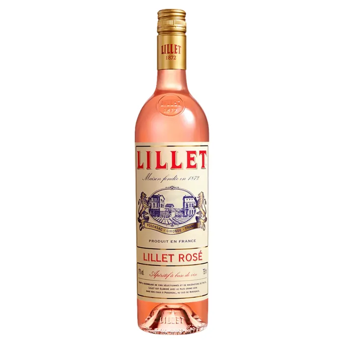 Aperitivo de Vinho Rosé Lillet Garrafa 750ml