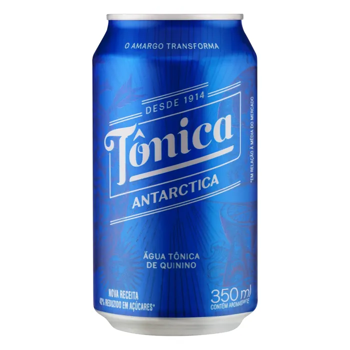 Água Tônica Antarctica Lata 350ml (GELADO)