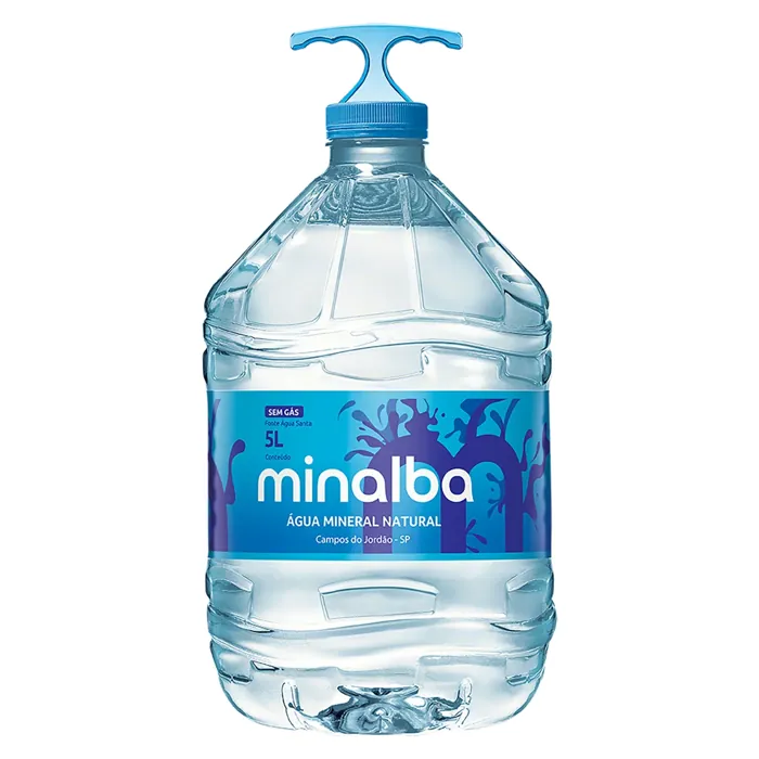 Água Mineral Natural sem Gás Minalba Galão 5l ( GELADA)