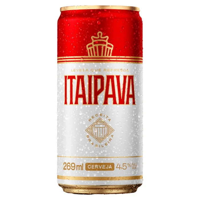 Cerveja Pilsen Itaipava Lata 269ml (GELADA)