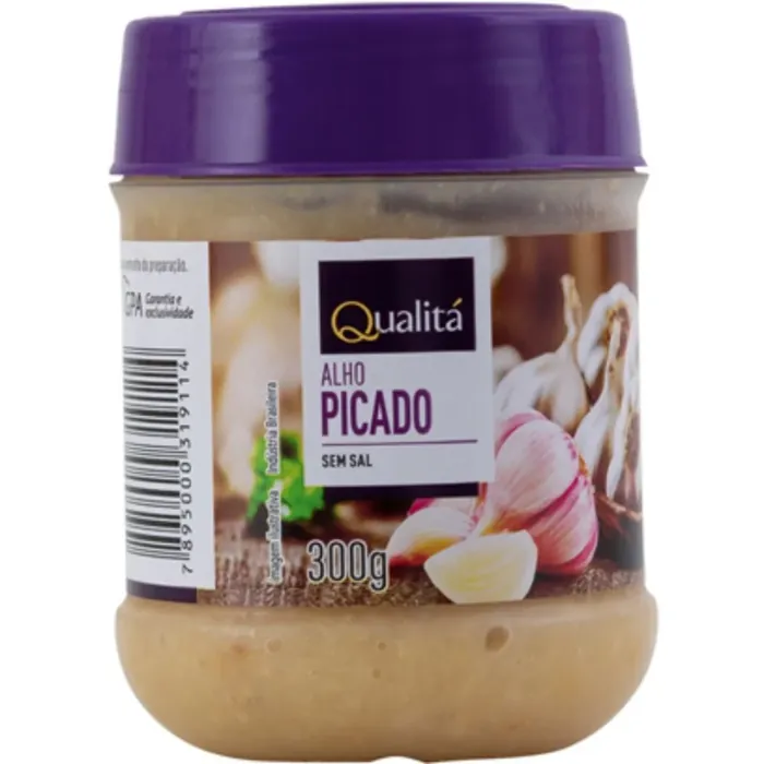 Alho Picado Qualitá Pote 300g