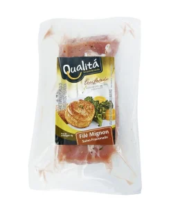 Filé Mignon Suino Fracionado Temperado Resfriado Qualitá 800g