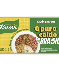 Caldo Tablete Knorr Puro Caldo de Brasil Caixa 57g 6 Unidades