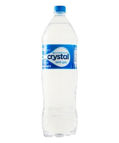 Água Mineral Natural sem Gás Crystal Garrafa 1,5l (GELADA)
