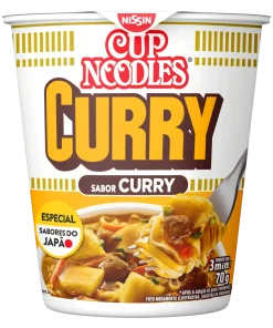 Macarrão Instantâneo Curry Nissin Cup Noodles Copo 70g