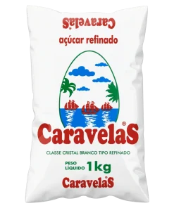 Açúcar Refinado CARAVELAS Pacote 1kg