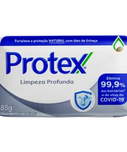 Sabonete Barra Antibacteriano Protex Limpeza Profunda Envoltório 85g