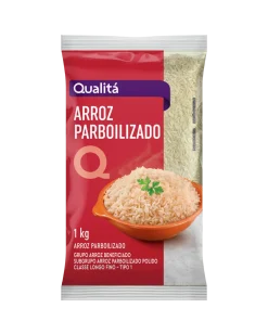 Arroz Parboilizado Tipo 1 Qualitá Pacote 1kg