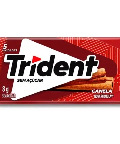 Chiclete Trident Canela dem Açúcar 8g 5 Unidades