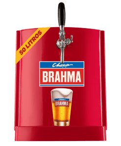Chopp Brahma Claro 30L + Chopeira Retornável