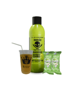 mansão maromba whisky + combo maça verde 1 l